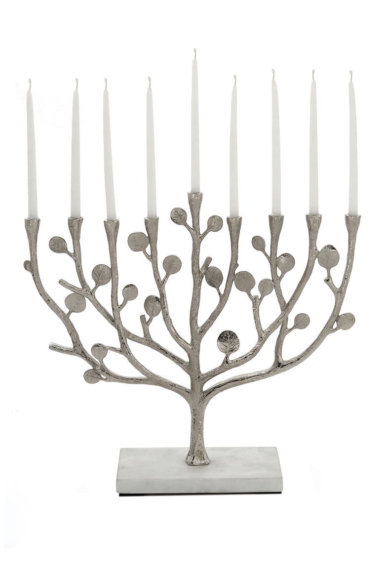 'Botanical Leaf' Menorah, Main, color, NO COLOR