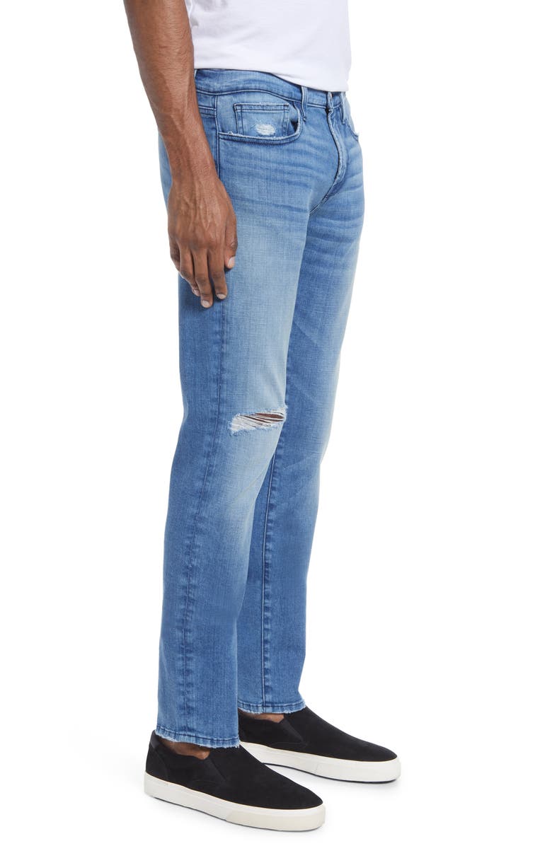 FRAME L'Homme Slim Fit Degradable Stretch Organic Cotton Jeans, Alternate, color, 