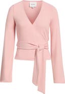 Reformation Kylen Wrap Knit Top