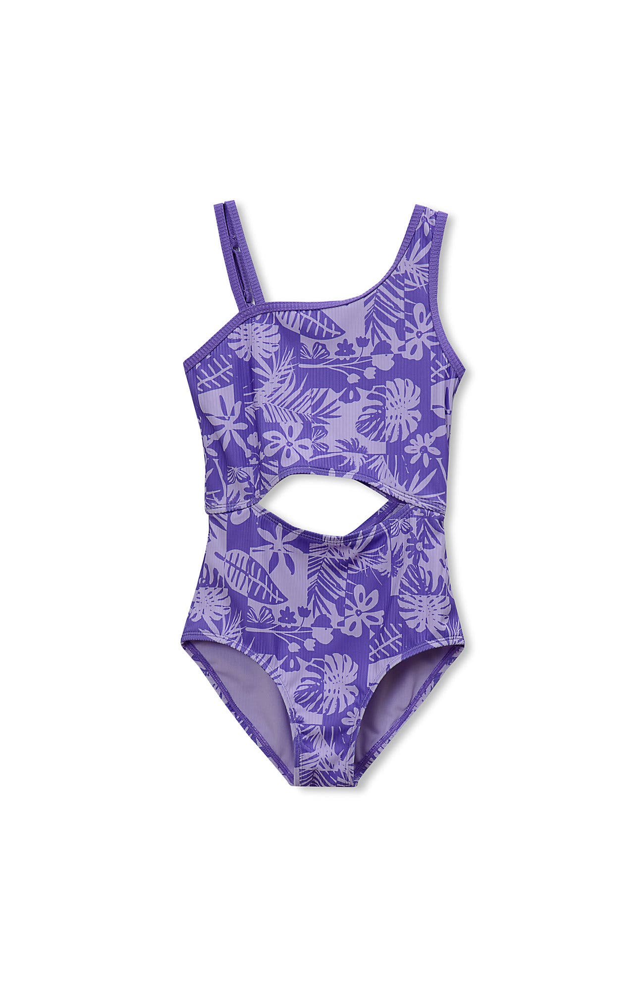 Purple/Tropical Floral