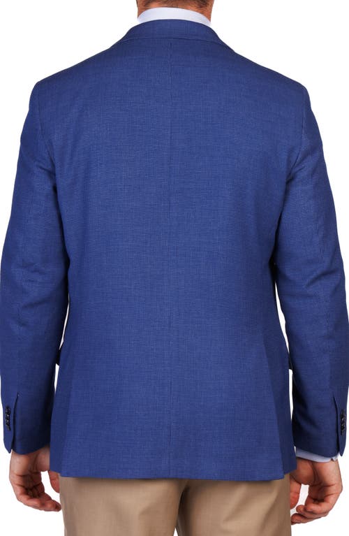 Tailorbyrd Birdseye Dobby Sport Coat In Blue