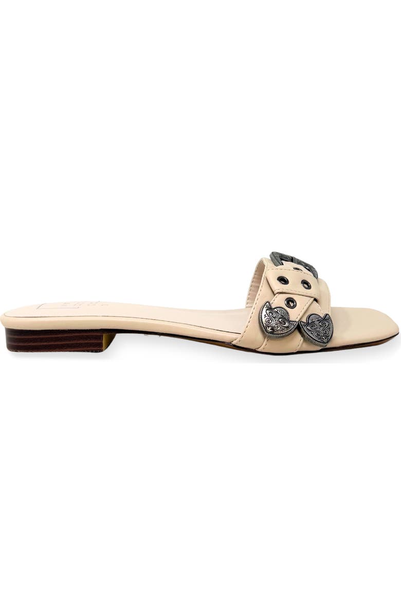 SHUSHOP Darryl Slide Sandal, Alternate, color, Beige