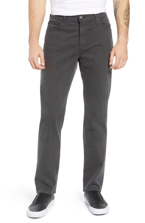 Everett Stretch Sateen Slim Straight Pants