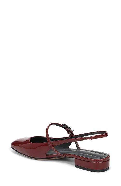 Franco Sarto Destin Slingback Flat In Burgundy