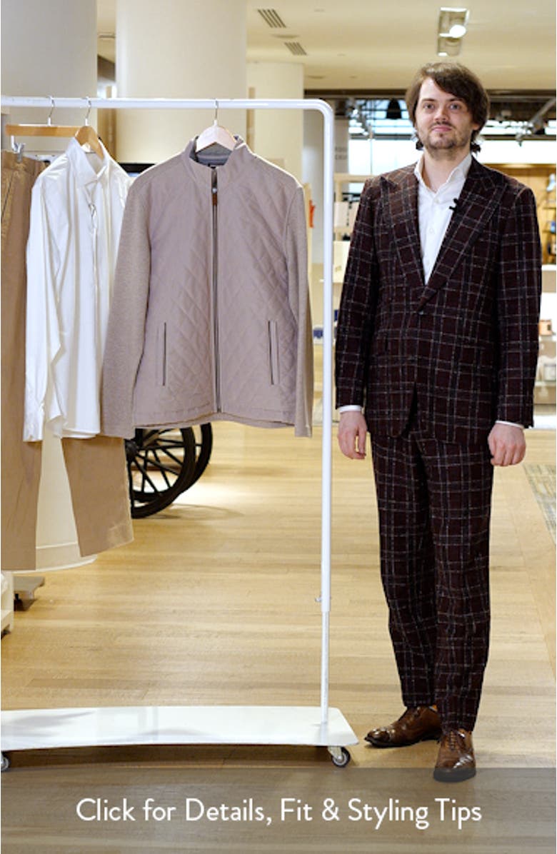 Quilted Full-Zip Jacket, sales video thumbnail