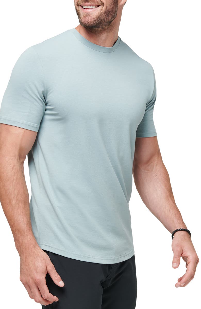TravisMathew Cloud Crewneck T-Shirt, Alternate, color, Arona