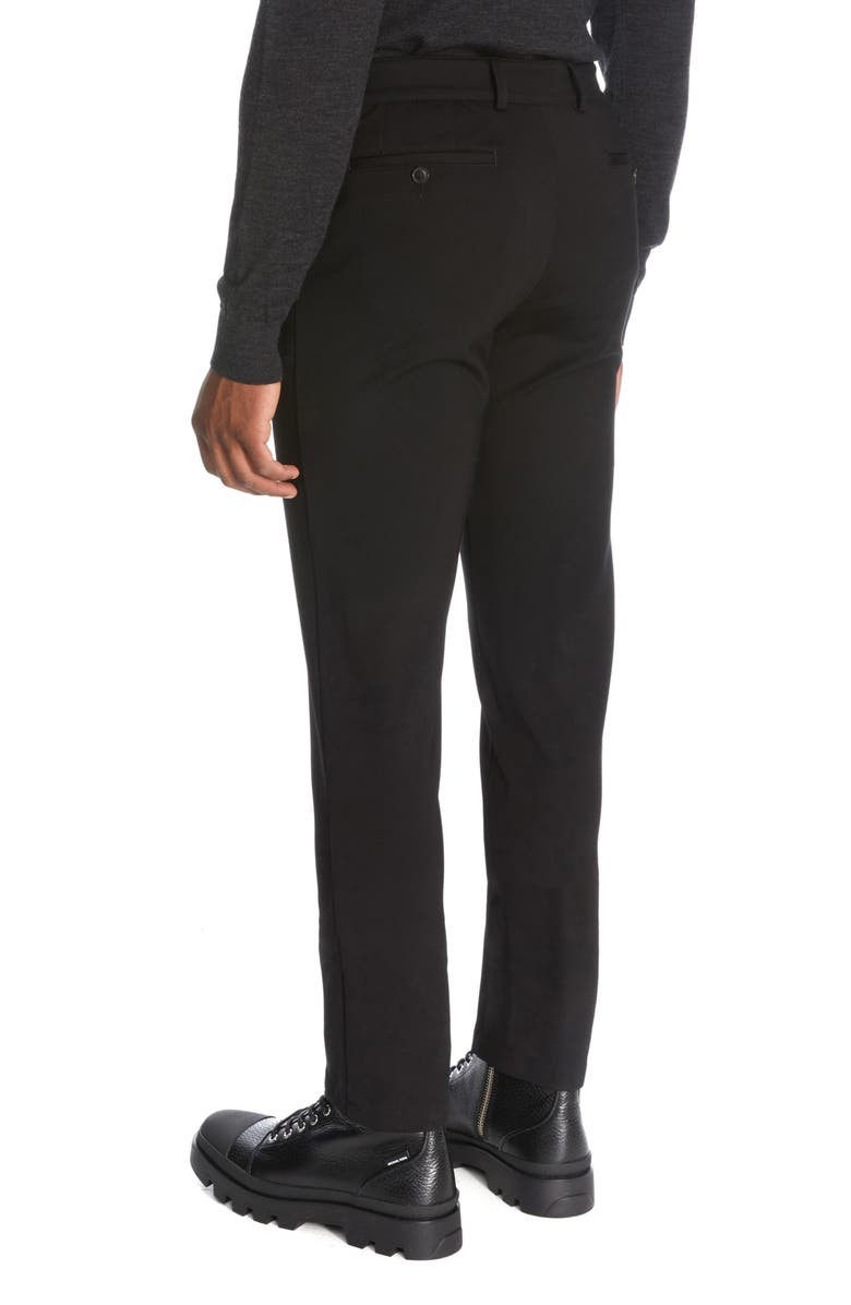 Jack Victor Filip Jersey Flat Front Pants, Alternate, color,