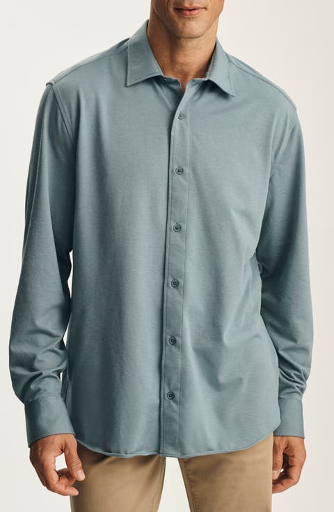 Poplin Button-Up Shirt