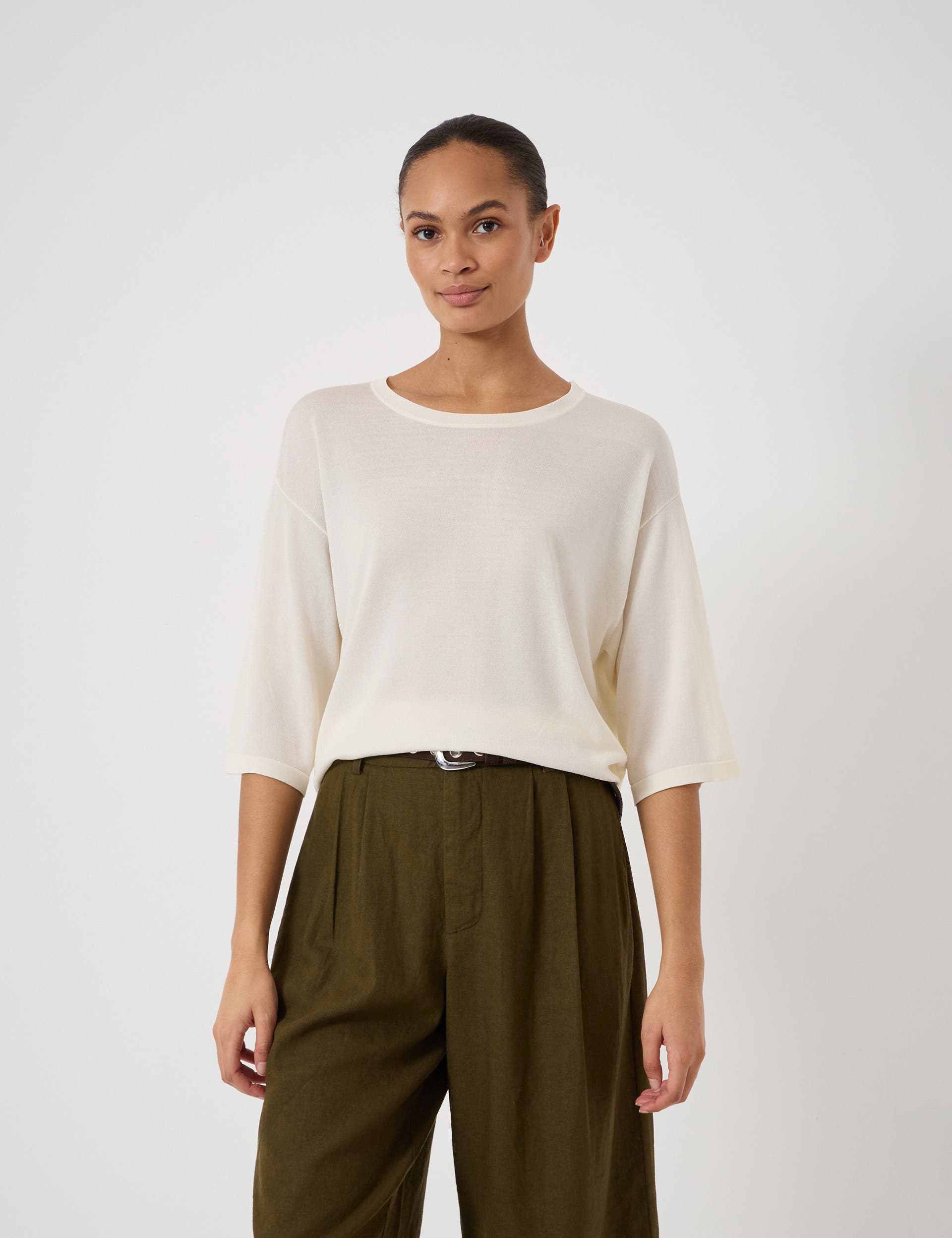 selected Ecru White