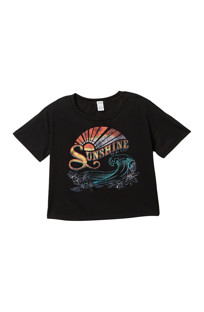 Harper Canyon Boxy Crop Crew Tee, Main, color, 