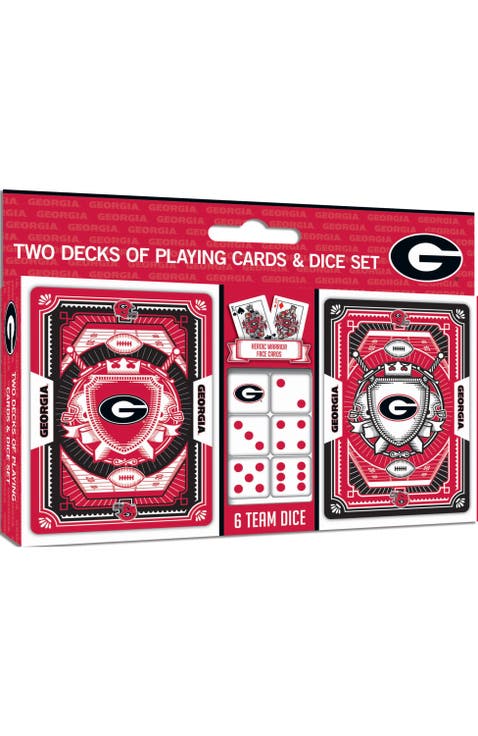 Georgia Bulldogs Playing Cards & Dice