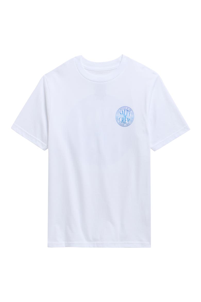 Kids' Global Cotton Graphic T-Shirt, Main, color, WHITE