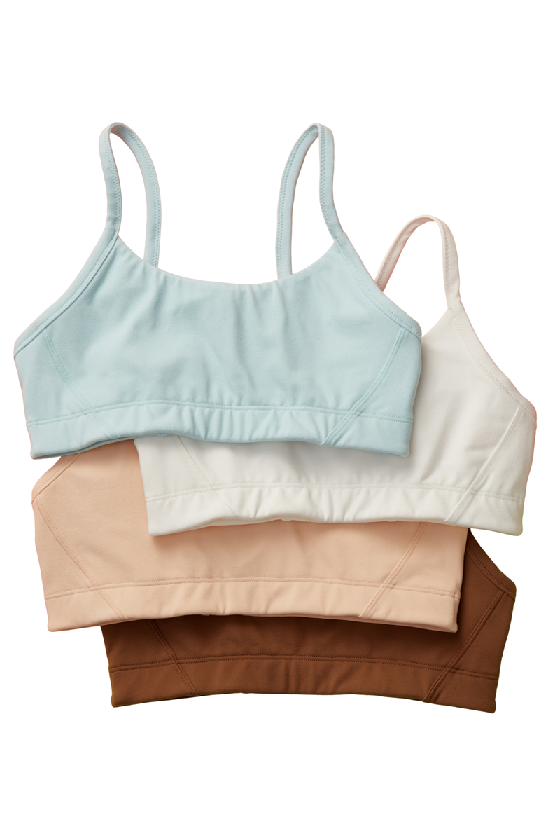 Yellowberry Sky High Impact Sports Bra, Alternate, color, White Marshmallow