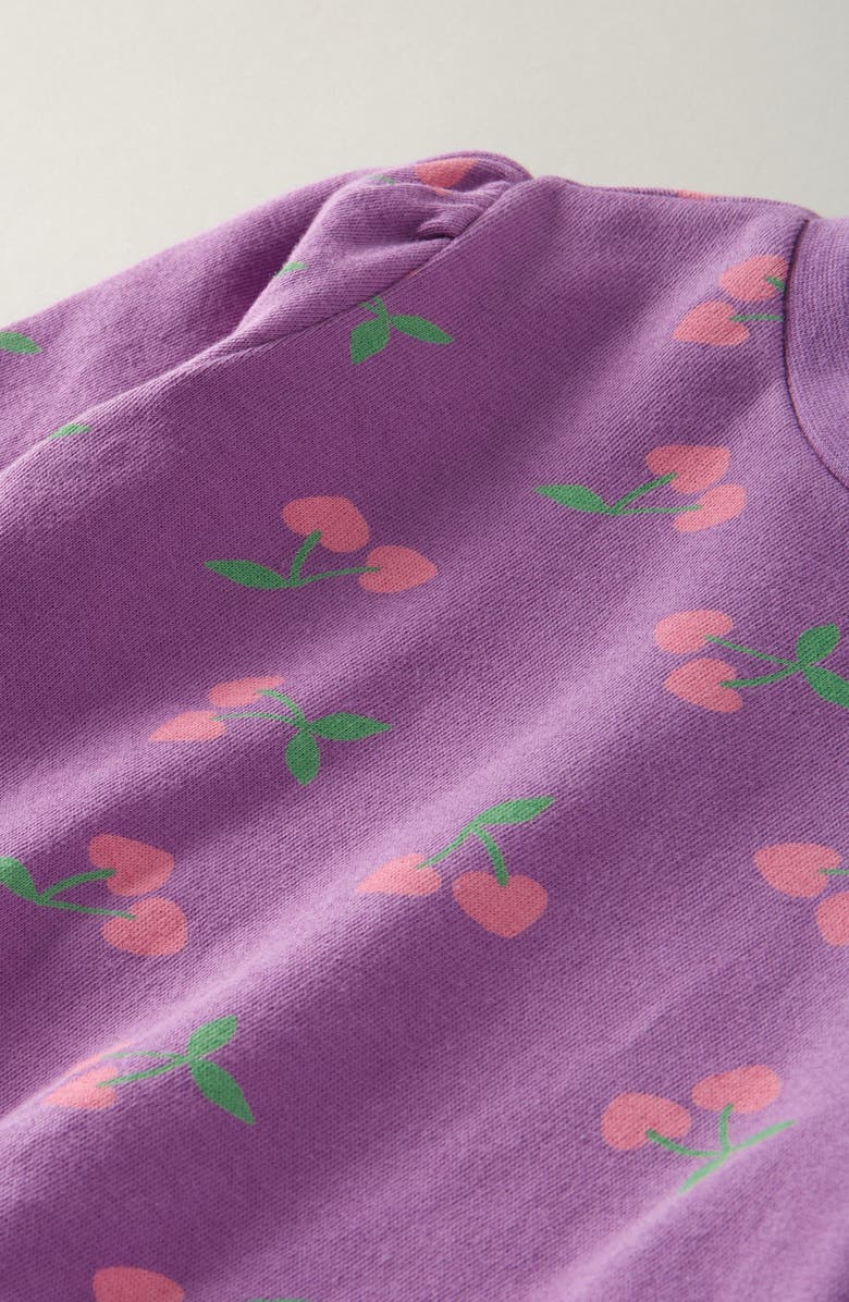 Tucker + Tate Kids' Relaxed Fit Crewneck Sweatshirt & Leggings Set, Alternate, color, Purple Cherry Hearts- Purple