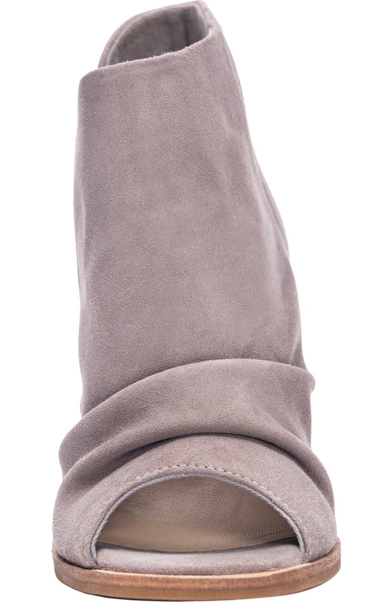 42 Gold Loyalty Open Toe Bootie, Alternate, color, Grey