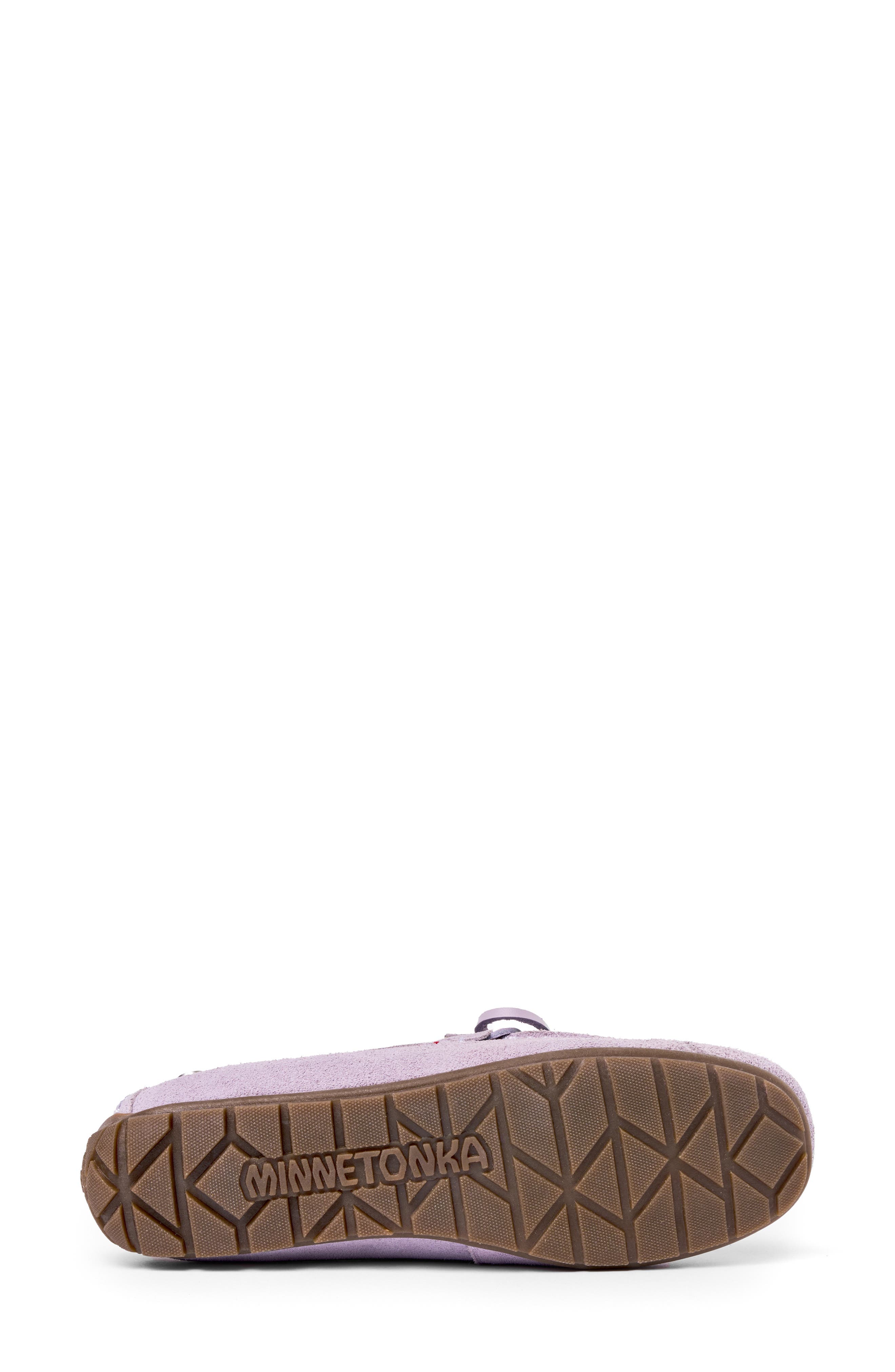 Minnetonka Moc Toe Driving Loafer, Alternate, color, Dusty Violet
