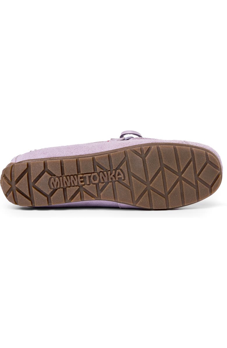 Minnetonka Moc Toe Driving Loafer, Alternate, color, Dusty Violet