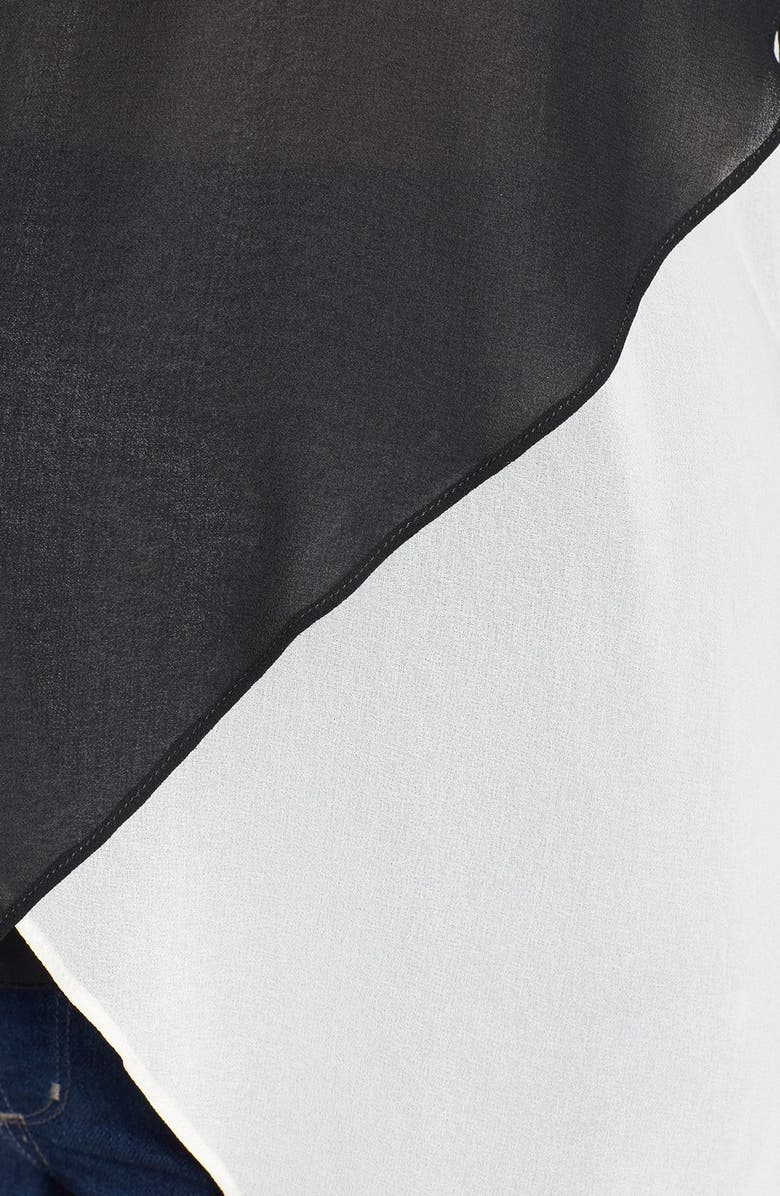 Olian Asymmetrical Maternity Tee, Alternate, color, 