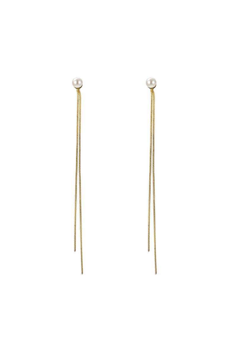 Viola Modern Pearl Drop, Main, color, Gold
