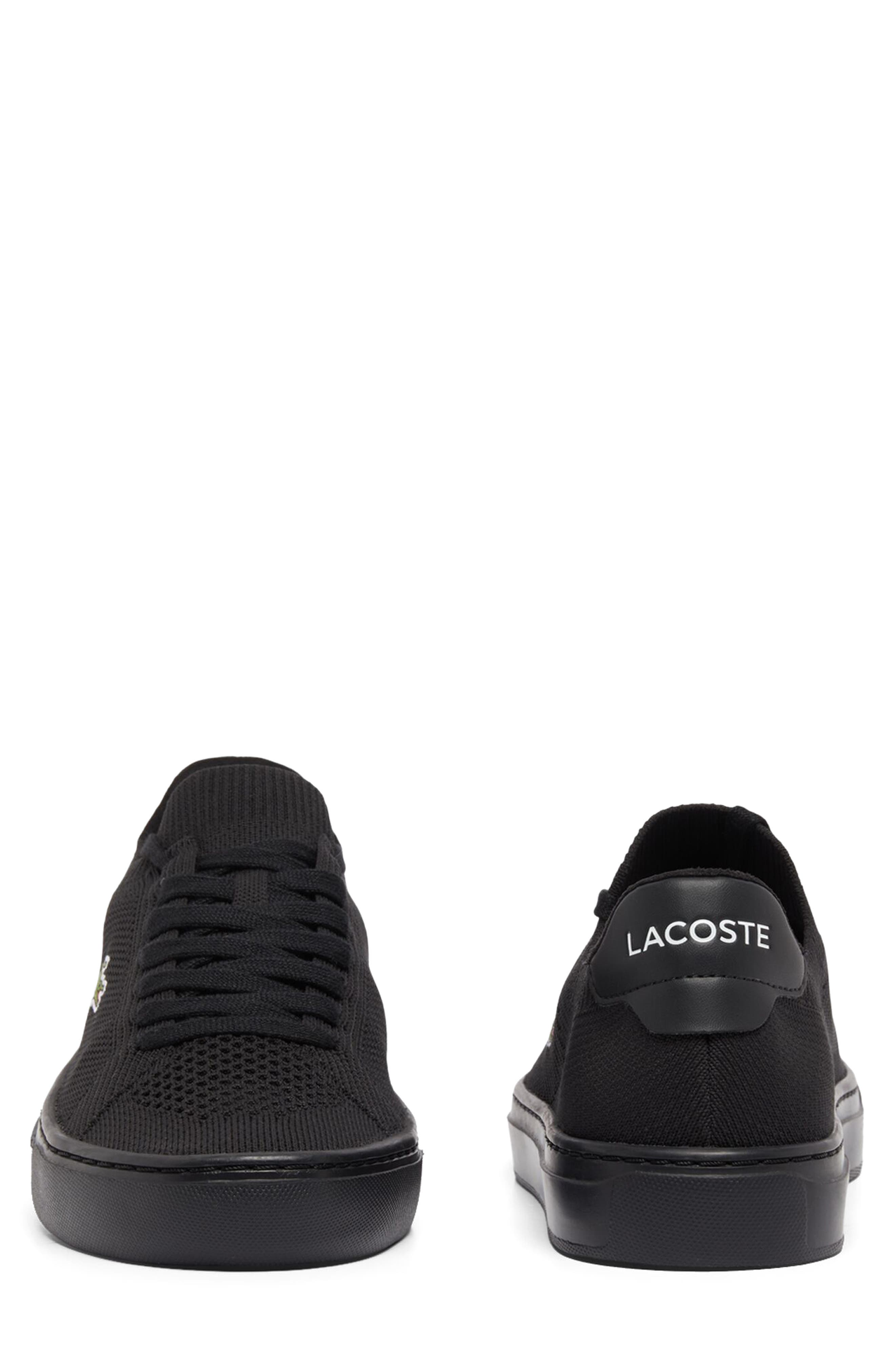 Lacoste La Piquée 2.0 Sneaker, Alternate, color, Black/ Black