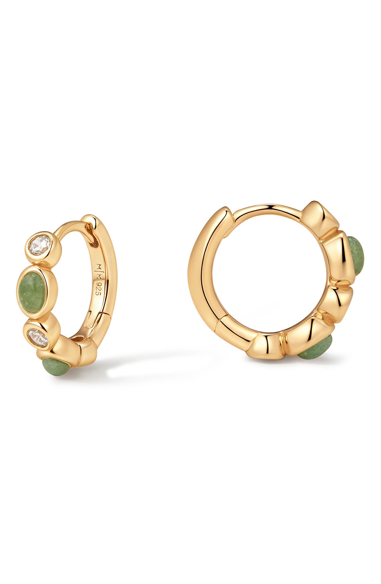 GOLD VERMEIL/ GREEN