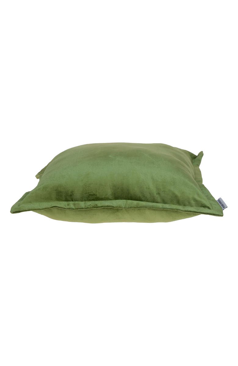 PARKLAND COLLECTION Agneta Transitional Olive Throw Pillow, Alternate, color, 