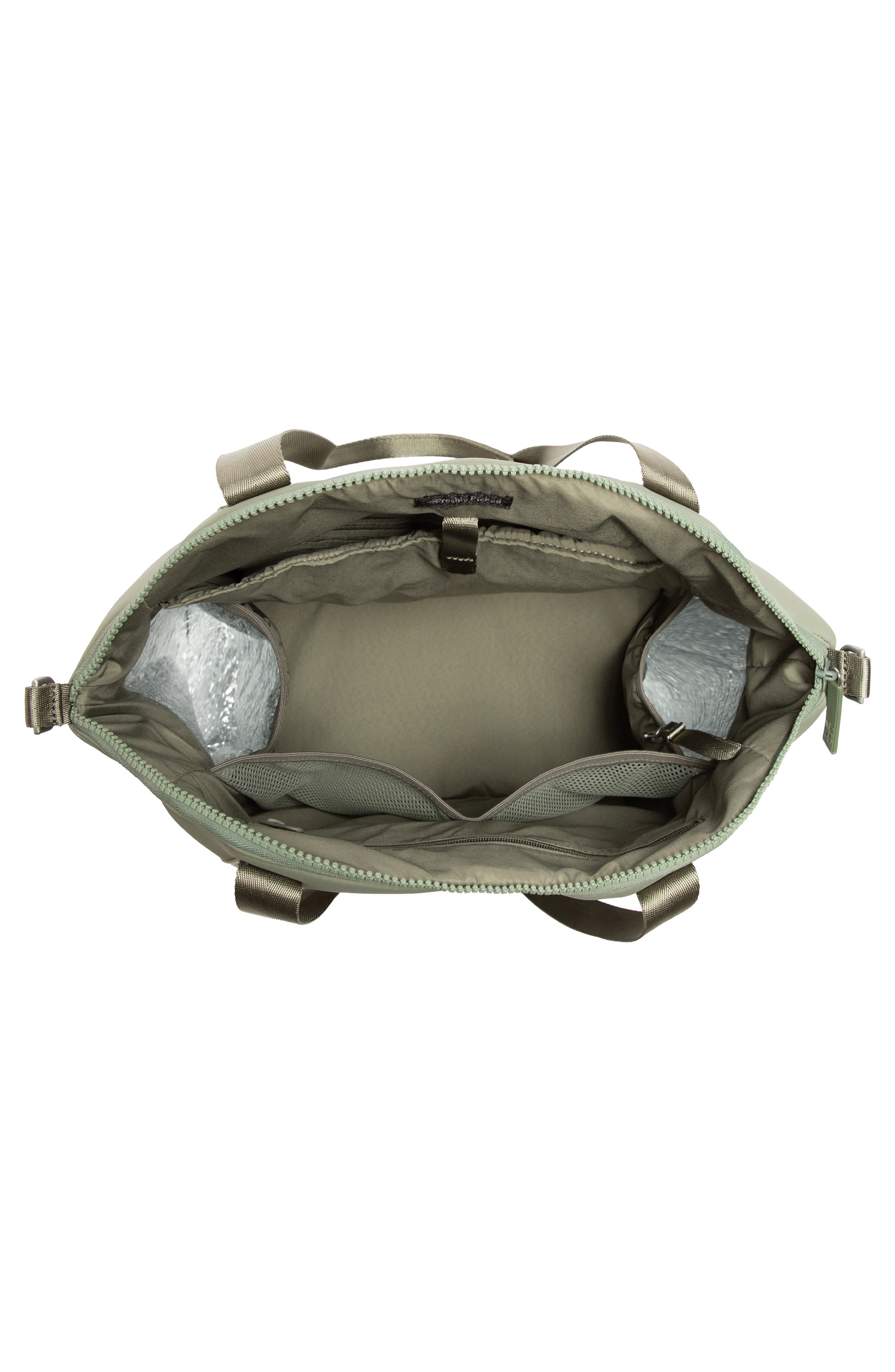 Freshly Picked Aspen Seoul Neoprene Diaper Bag Tote, Alternate, color, Sage