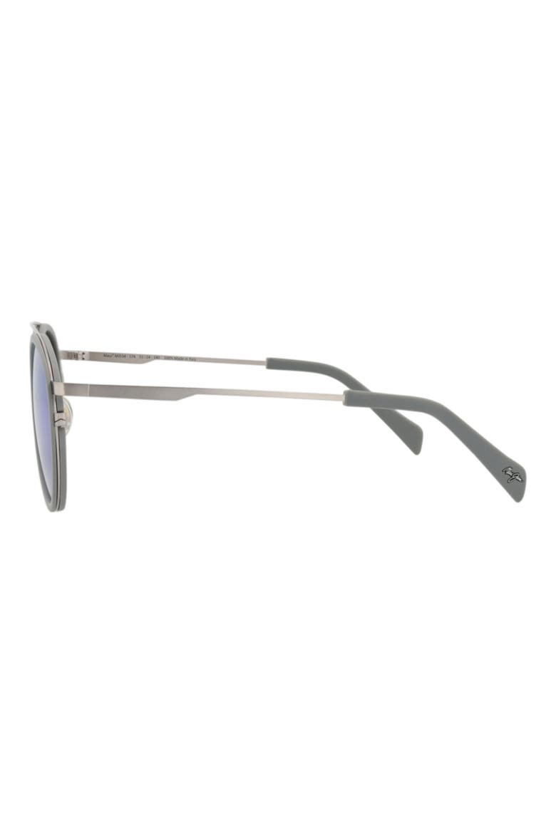 51mm Polarized Aviator Sunglasses, Alternate, color, SILVER SILVER BLUE