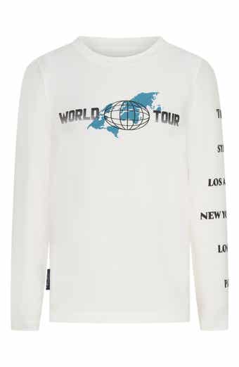 TINY TRIBE Kids' World Tour Long Sleeve Graphic T-Shirt