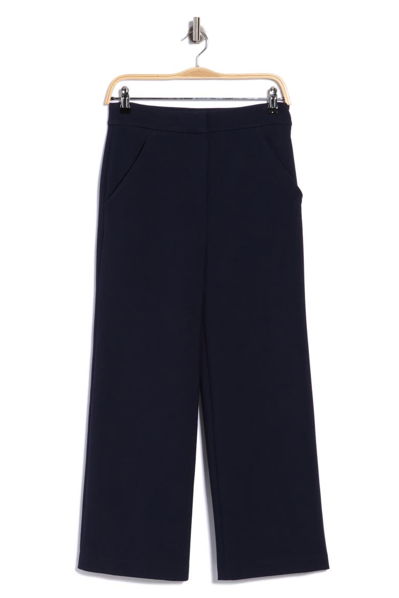 Brixton High Waist Ankle Wide Leg Pants, Main, color, NAVY