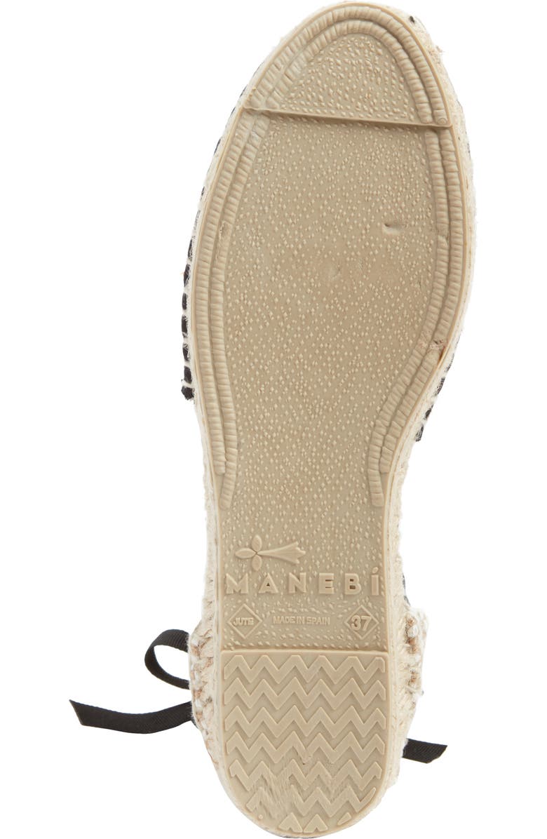 MANEBI ́ Paris Lace-Up Espadrille Sandal, Alternate, color,
