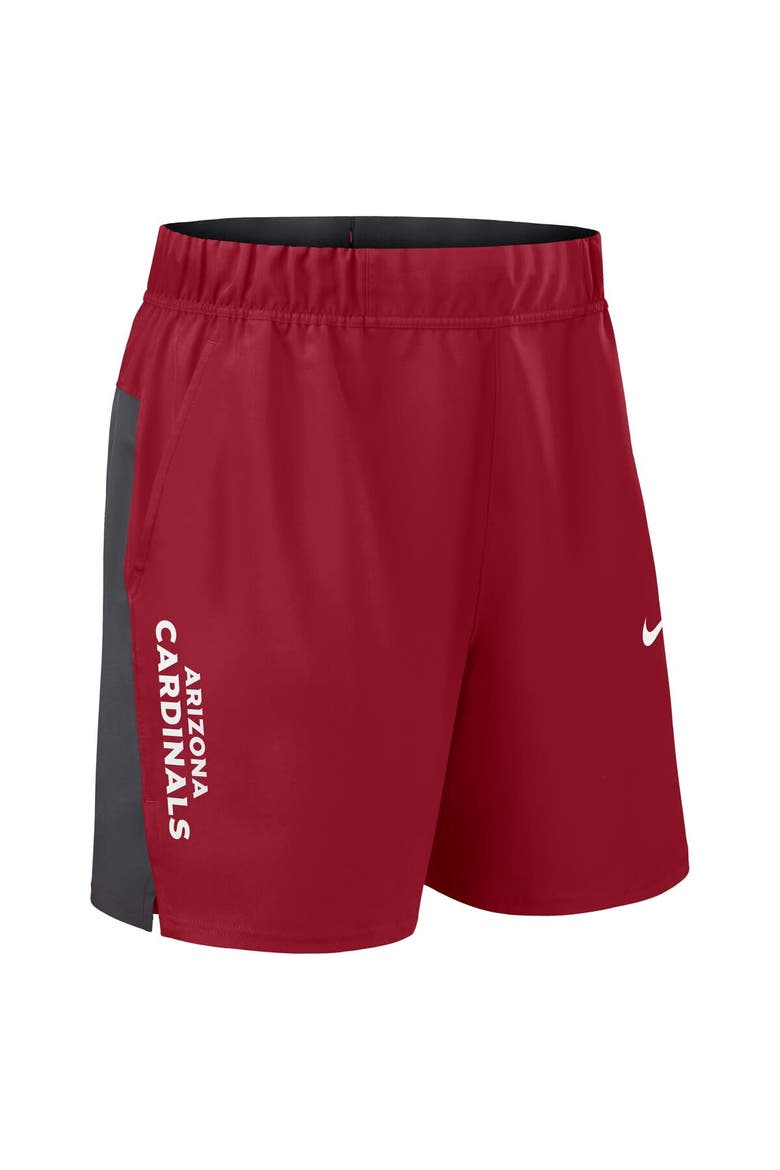 Men's Nike Cardinal Arizona Cardinals Woven Victory Performance Shorts, Alternate, color, Cardinal