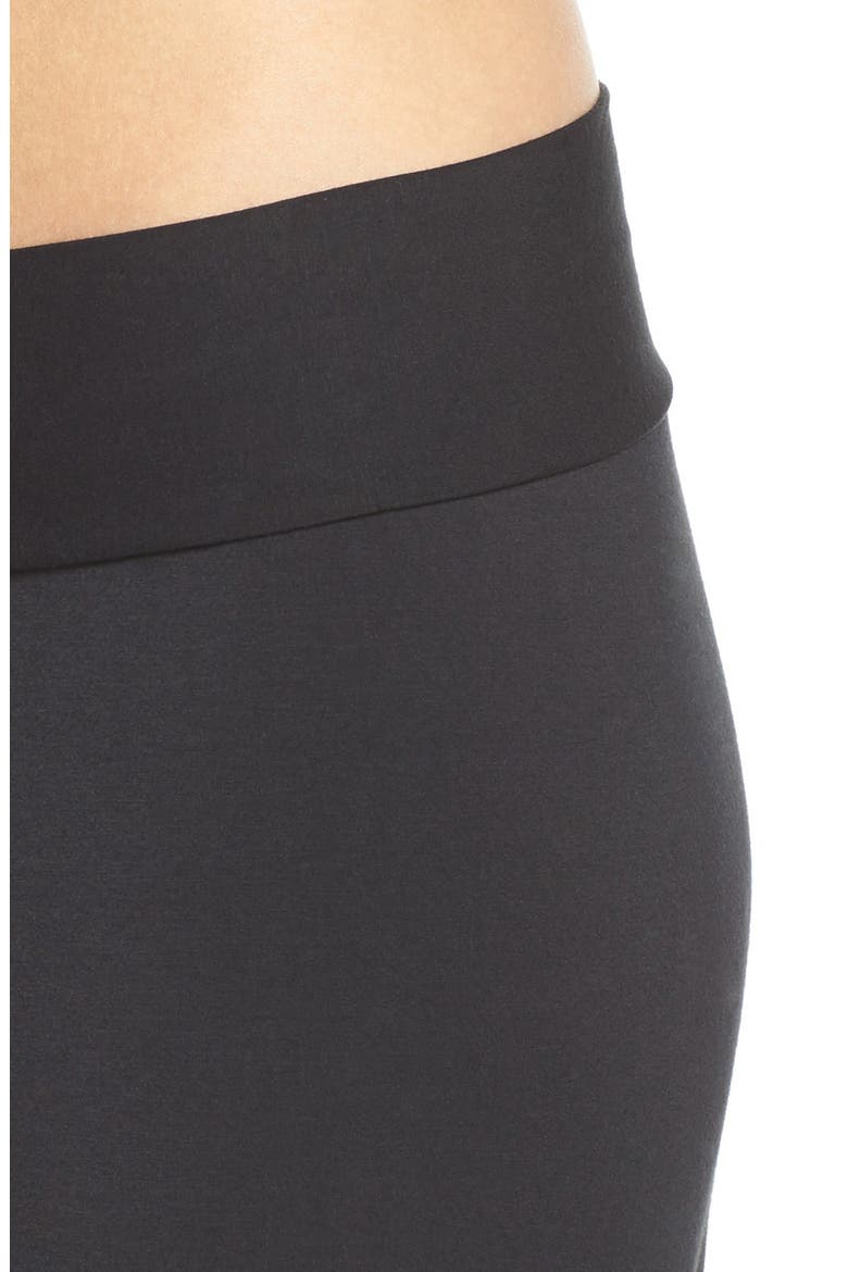 'Butter' Stretch Modal Pants, Alternate, color, BLACK