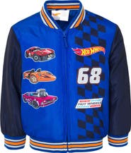 Hot Wheels Full-Zip Bomber Jacket