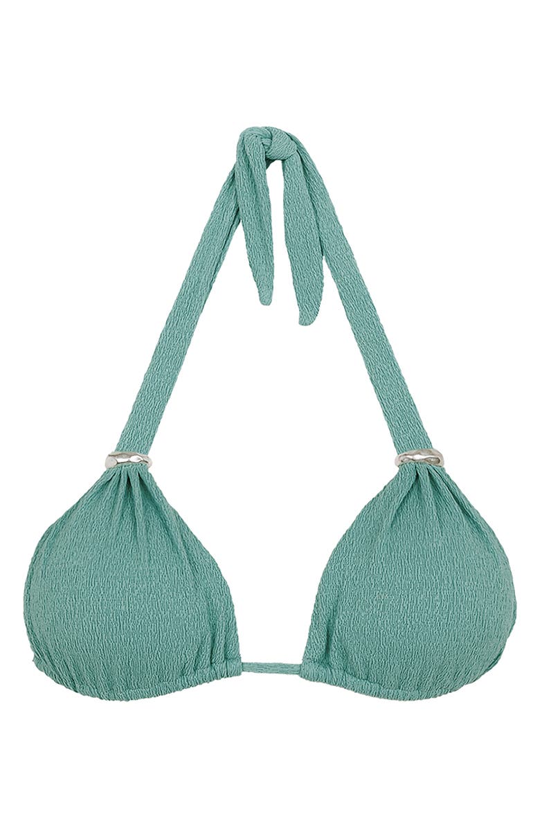 ViX Paula Hermanny Firenze Bia Tube Solid Halter Bikini Top, Alternate, color, 