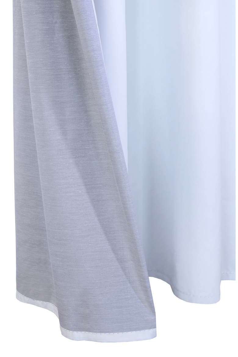Curtain Liner Panel, Alternate, color, WHITE