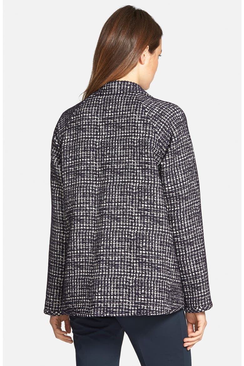 'Zineb - Talisman' Jacquard Topper, Alternate, color, NAVY MULTI