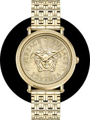 Versace V-Dollar Bracelet Watch, 37mm
