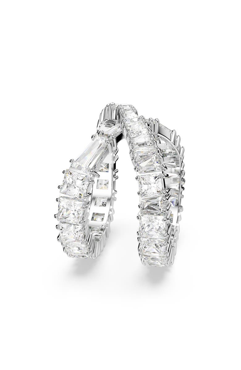 Swarovski Hyperbola Ring, Alternate, color, Silver