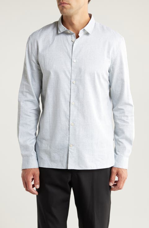 Ross Cotton Button-Up Shirt