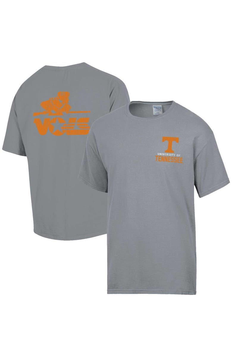 Comfort Wash Men's Comfort Wash Graphite Tennessee Volunteers Vintage Logo T-Shirt, Main, color, 