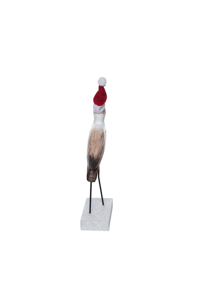 Christmas Godwit Figurine, Alternate, color, White
