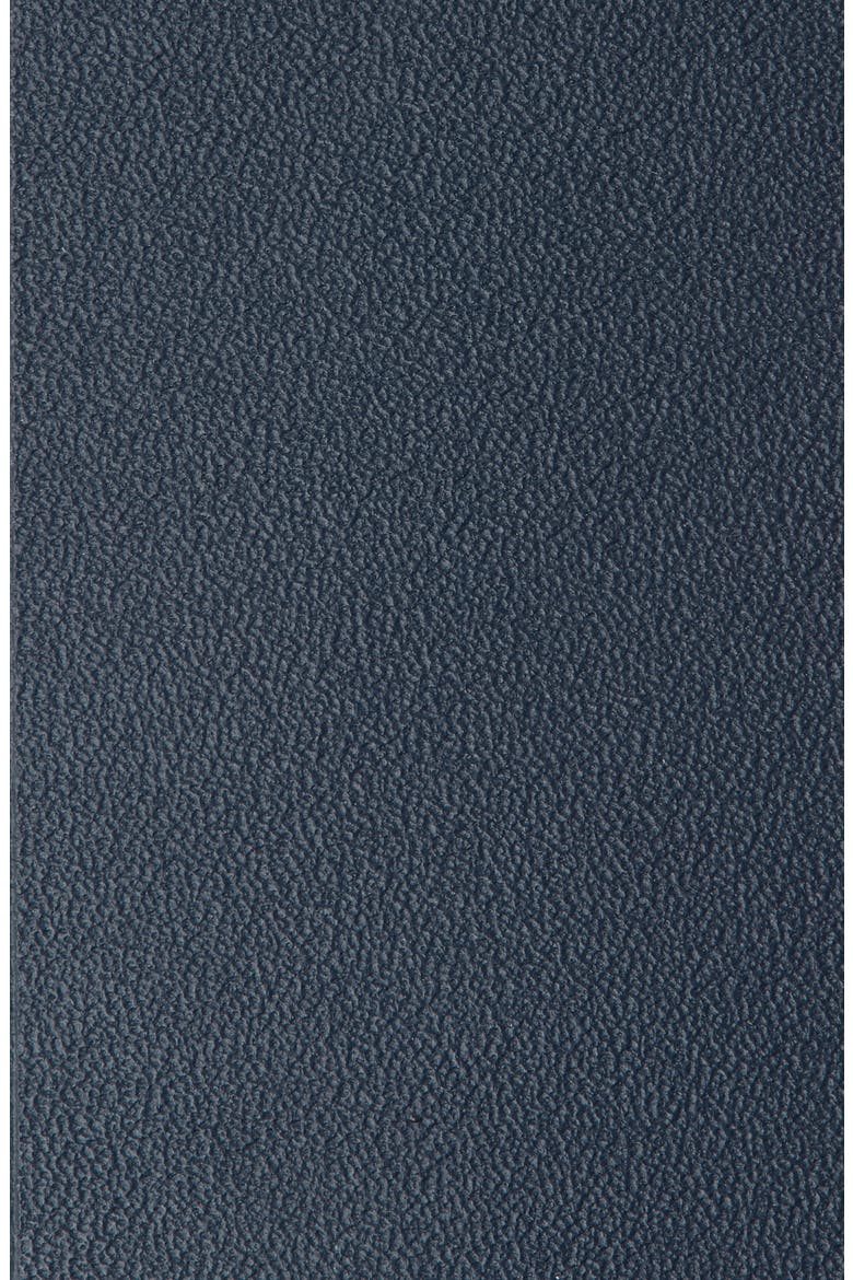 Intertwining Twin-B Leather Belt, Alternate, color, NAVY