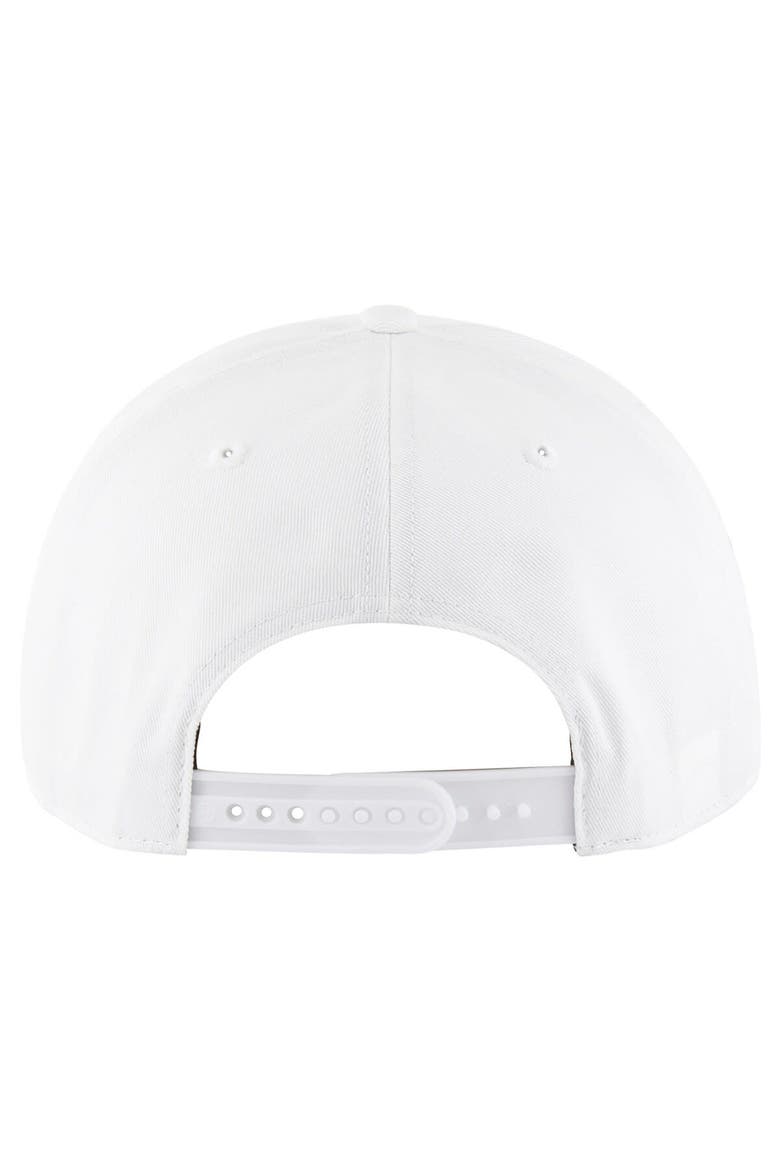 Men's '47 White Los Angeles Angels Roscoe Speckle Hitch Adjustable Hat, Alternate, color, White