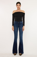 KanCan Trisha Mid Rise Classic Flare Jeans
