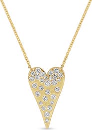 Bony Levy Kiera Diamond Heart Pendant Necklace