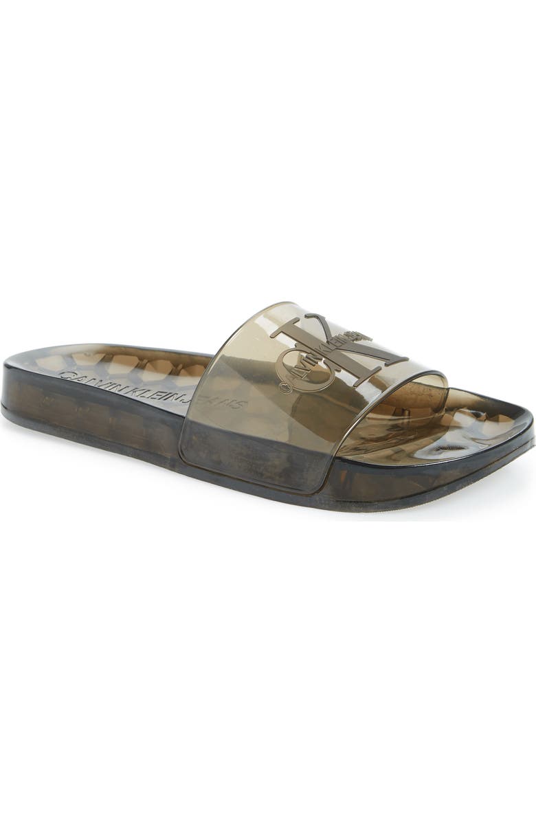 Calvin Klein Jeans Elva Translucent Sport Slide, Main, color,