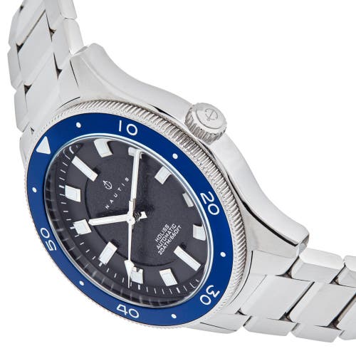 Nautis Holiss Automatic Bracelet Watch In Metallic