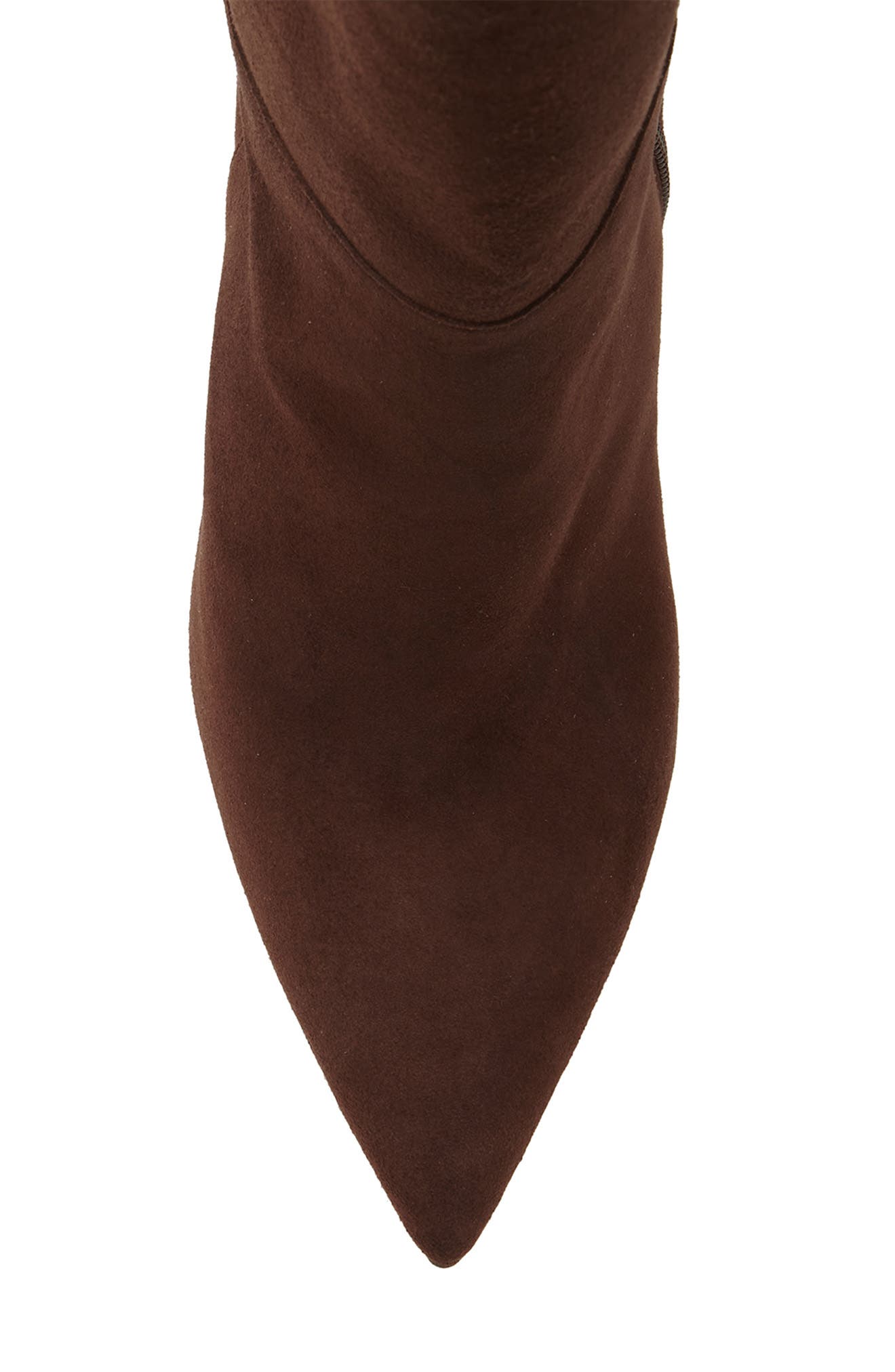Tressara Pointed Toe Knee High Boot, Alternate, color, ROOT BEER