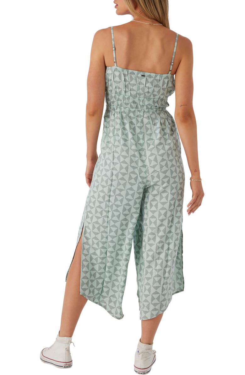 O'Neill Vera Geo Print Jumpsuit, Alternate, color, 